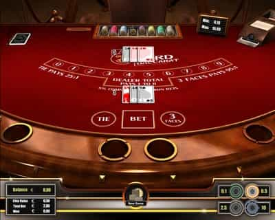 3 card baccarat