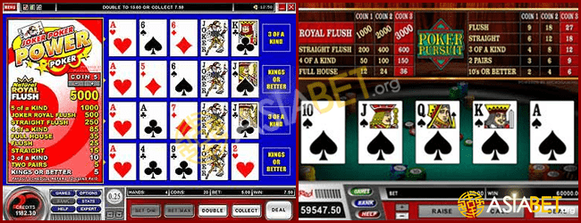 online video poker